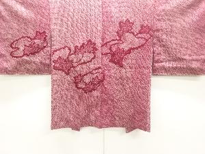 アンティーク　本総絞り楓模様絵羽織